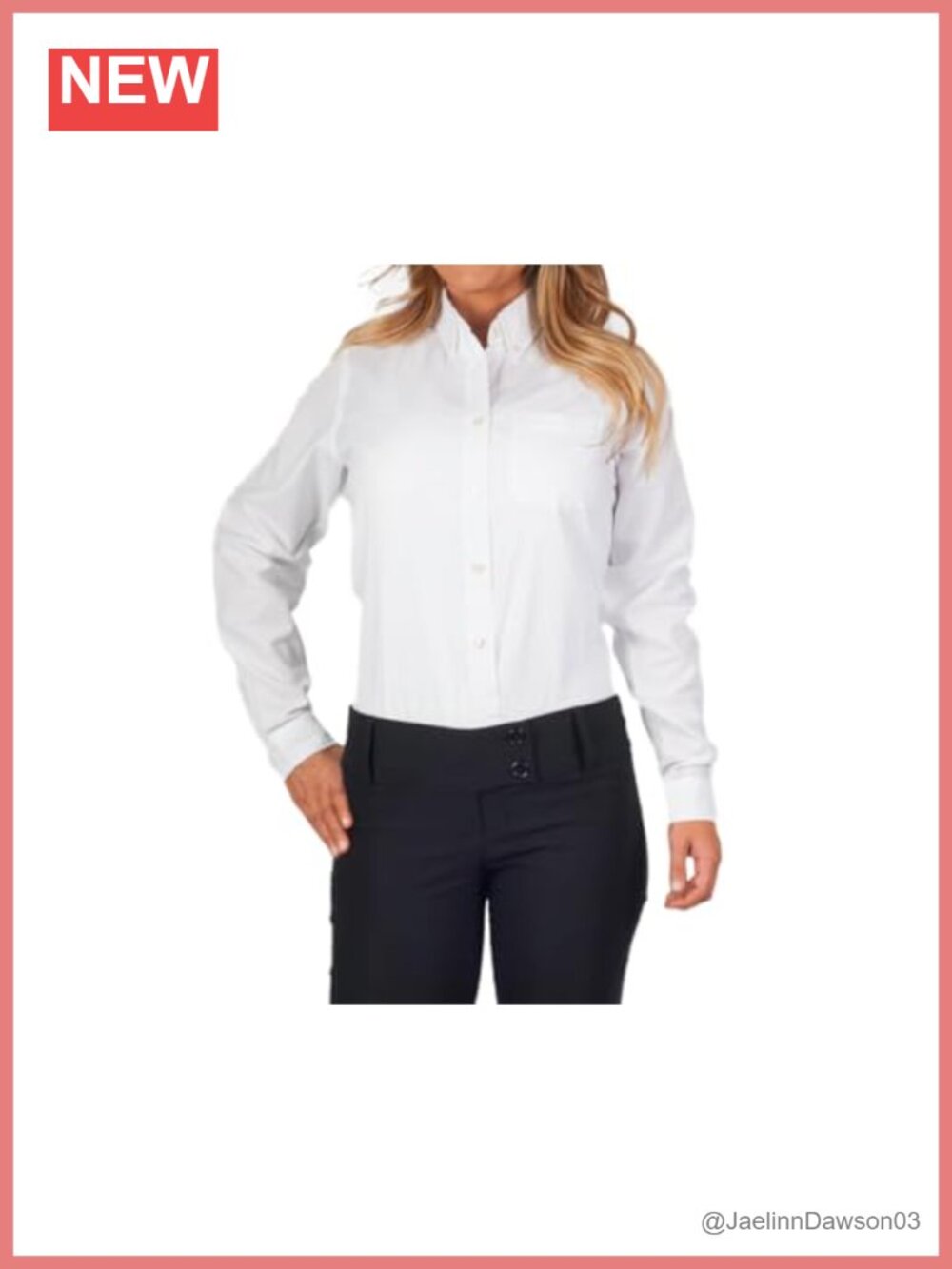 Long Sleeve Button Down Oxford Shirt Classic Fit Longer Tail